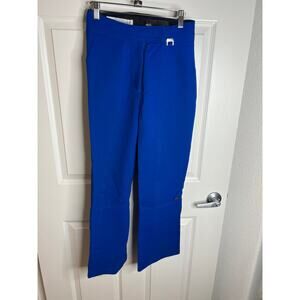 Vintage Fera Women's High Waisted Wool Blend Stirrup Ski Pants Blue ~ Size 10R